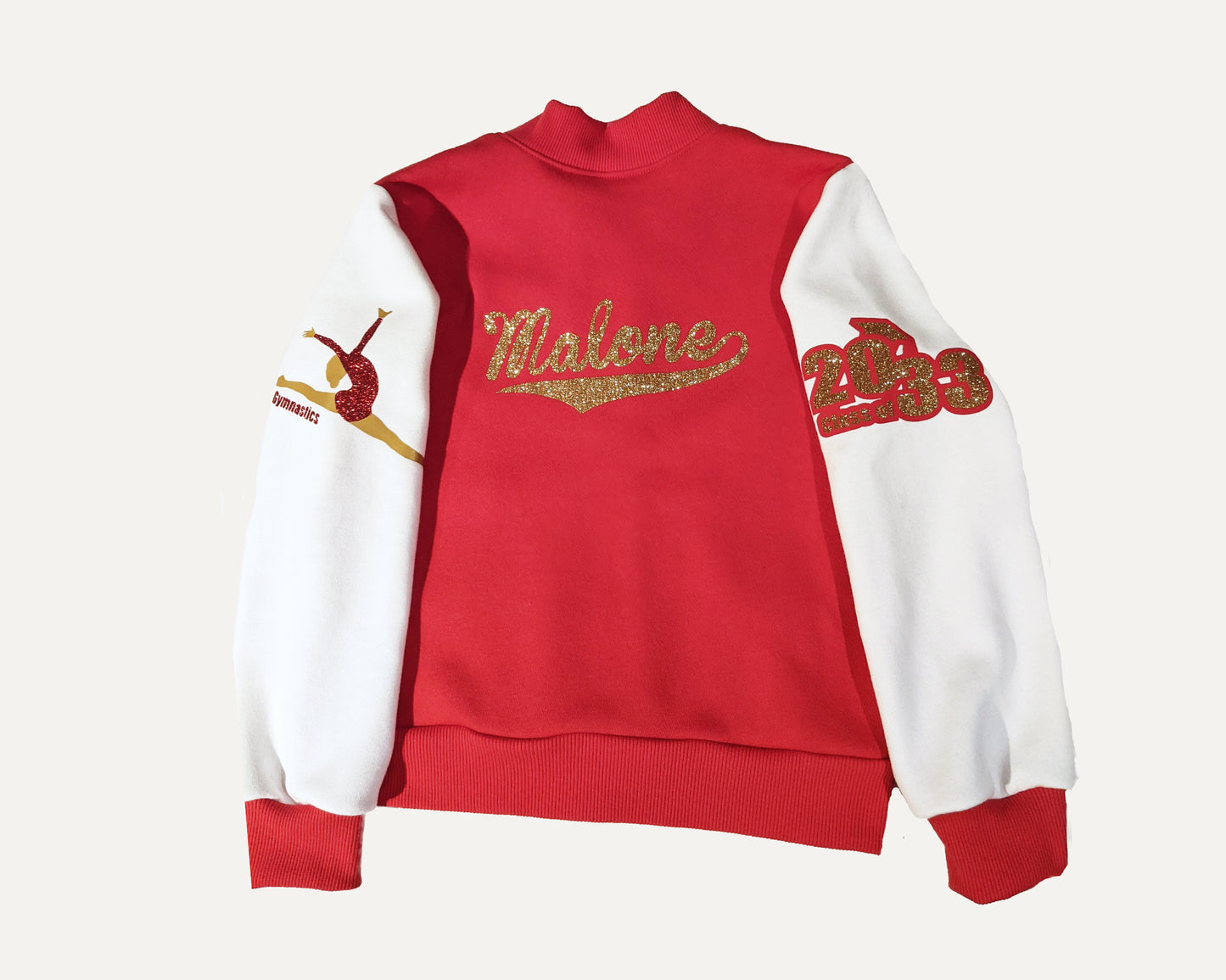 Personalized gymnastics jacket