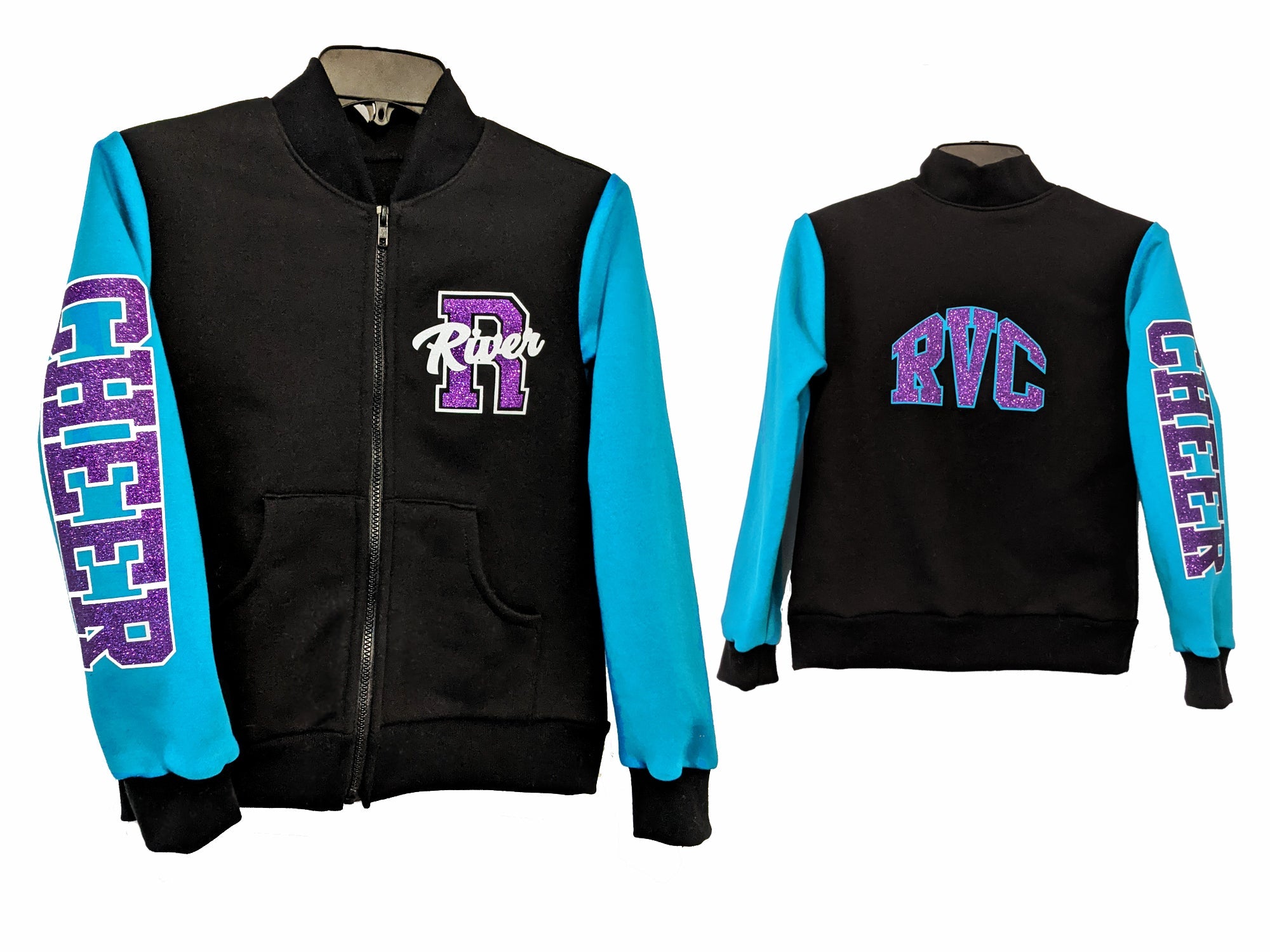 Custom cheerleading letterman on sale jackets